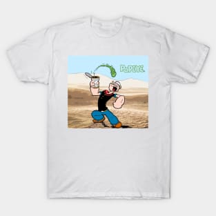 Popeye on Desert T-Shirt